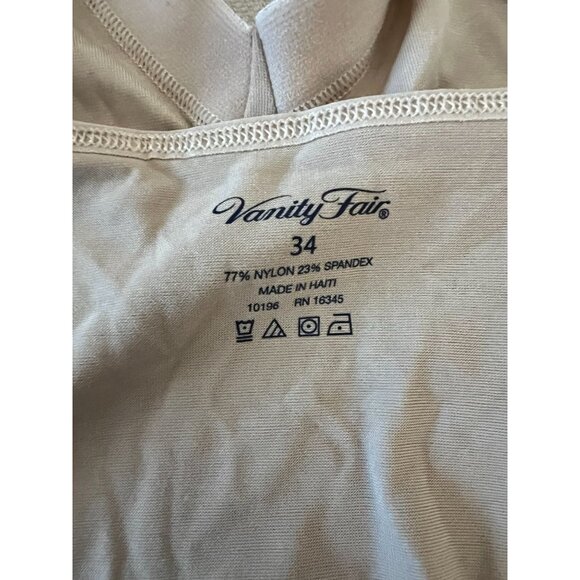 Vanity Fair Slip Nude Women's Size 34 Nude Excellent Like New condition No tags - Picture 2 of 2